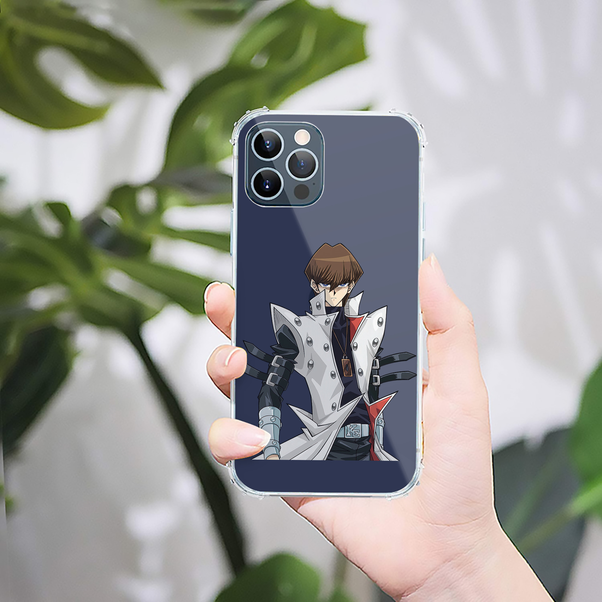 （画像用） 遊☆戯☆王 Yu-Gi-Oh! 【iPhone 12シリーズ対応】透明スマホケース（クリアソフトケース）